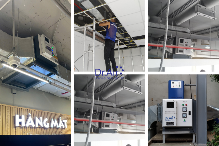 Hệ thống lọc bụi tĩnh điện Dr.Air phân loại theo nhu cầu