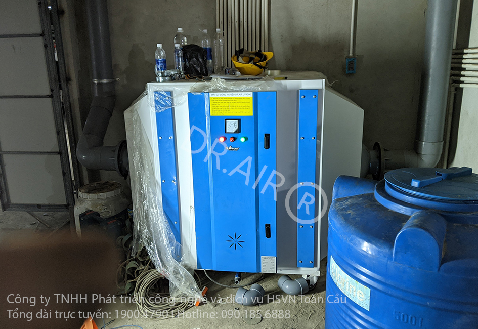 Máy UV xử lý mùi công nghiệp Dr.Air UV 5000