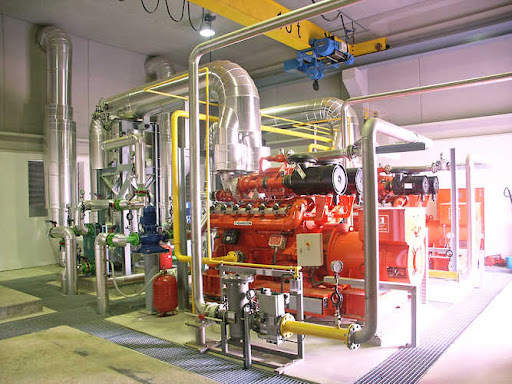 Hệ thống máy xử lý khí thải động cơ diesel máy phát điện