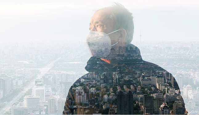 Người cao tuổi dễ bị tổn thương khi tiếp xúc với ô nhiễm không khí trong thời gian dài