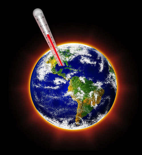 Nhiệt độ toàn cầu đi kèm biến đổi khí hậu