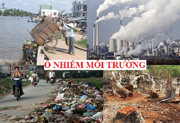 Tình trạng ô nhiễm môi trường