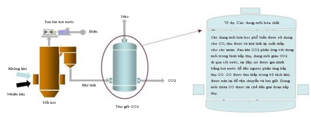 Quy trình thu giữ Carbon dioxide (CO2)