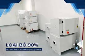 Máy hút hơi dầu CNC và thu sương dầu Dr.Air 2000-ESP