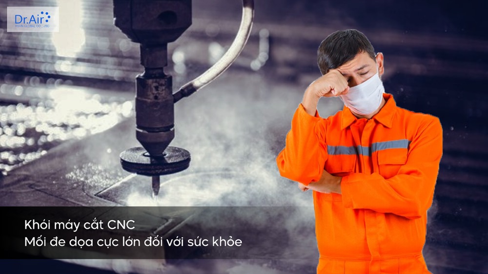 Máy hút khói hàn - Giải pháp bảo vệ sức khỏe khỏi khói máy cắt CNC