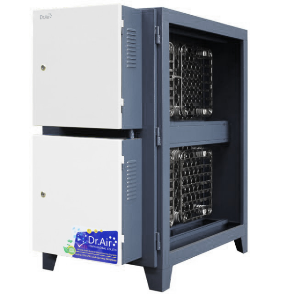 máy lọc tĩnh điện công nghiệp xử lý khí thải KTV-20000