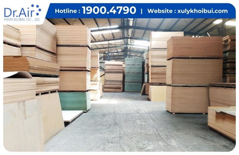 Xử lý mùi keo dán gỗ ván ép