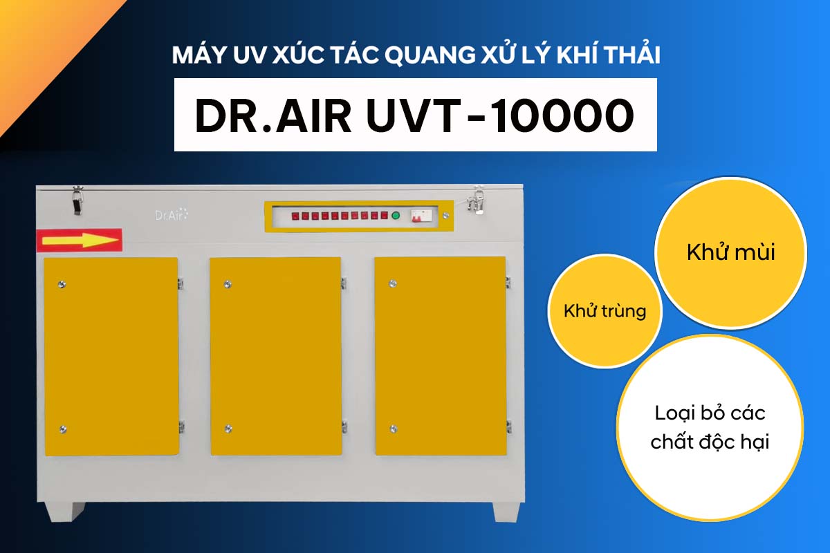 Máy xúc tác quang xử lý khí thải Dr.Air - 10000