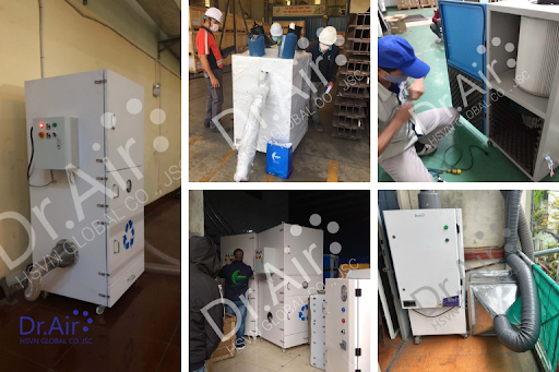 Máy hút bụi máy mài