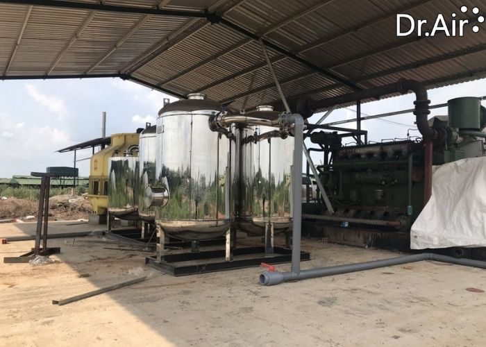 Phương pháp lọc khí biogas