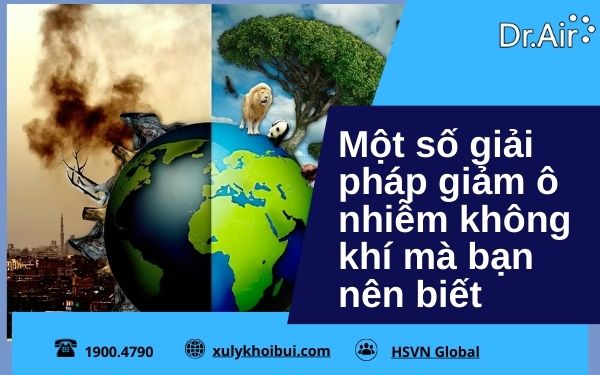 Giải pháp giảm ô nhiễm không khí