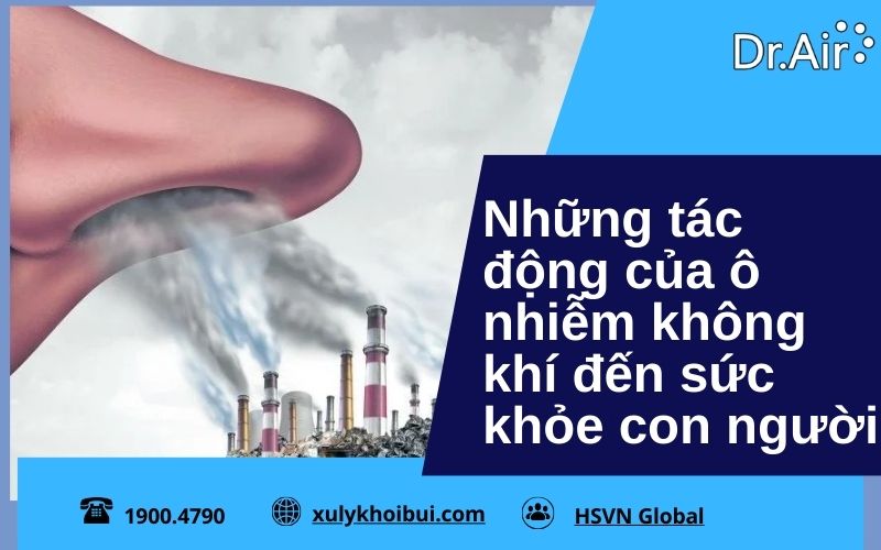 Tác động của ô nhiễm không khí