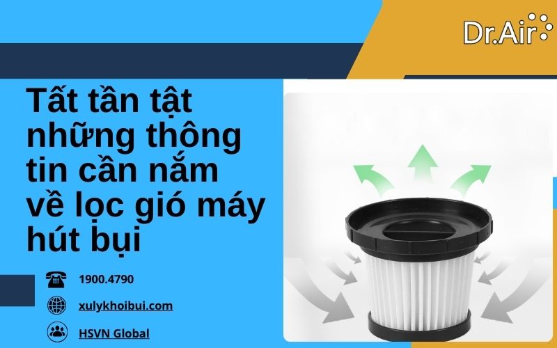 lọc gió máy hút bụi