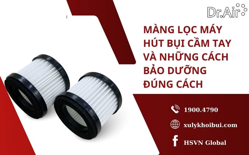 Màng lọc máy hút bụi cầm tay