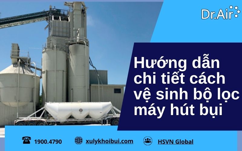 phương pháp xử lý khí thải xi măng