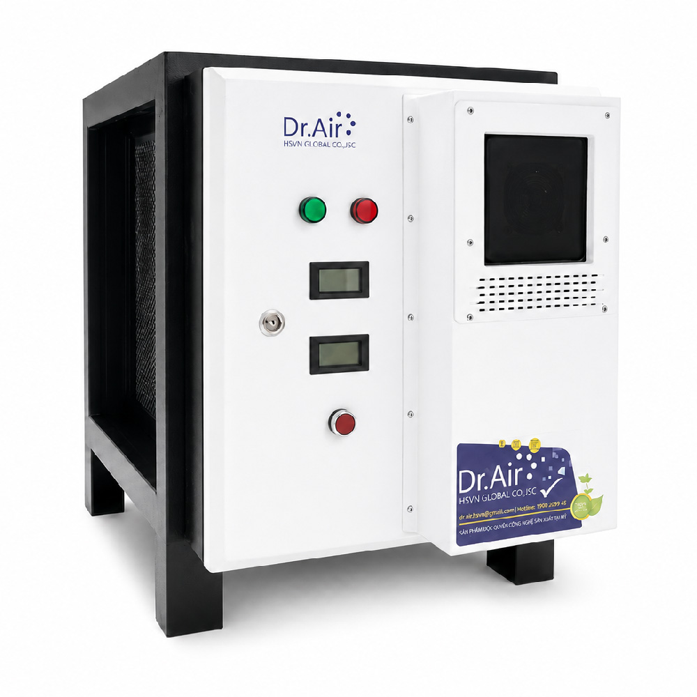 Máy lọc tĩnh điện xử lý khói bếp Dr.Air KT4000 - Ảnh 2