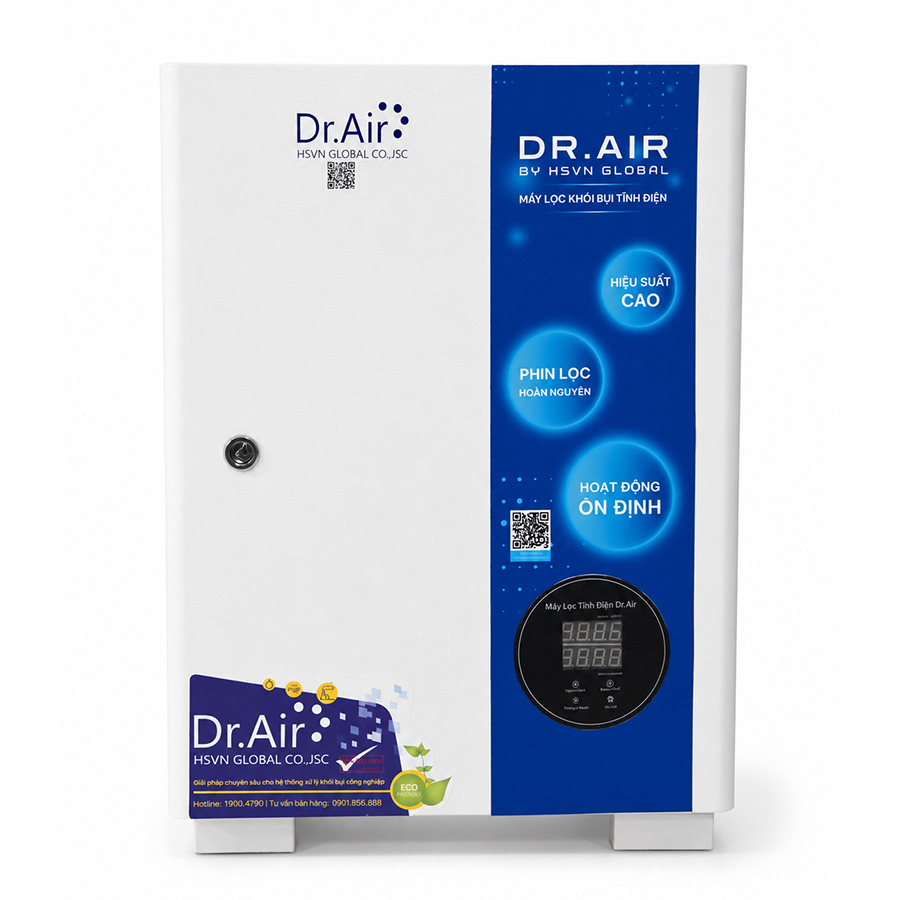 Máy lọc tĩnh điện công nghiệp Dr.Air Titan MAX-G4000