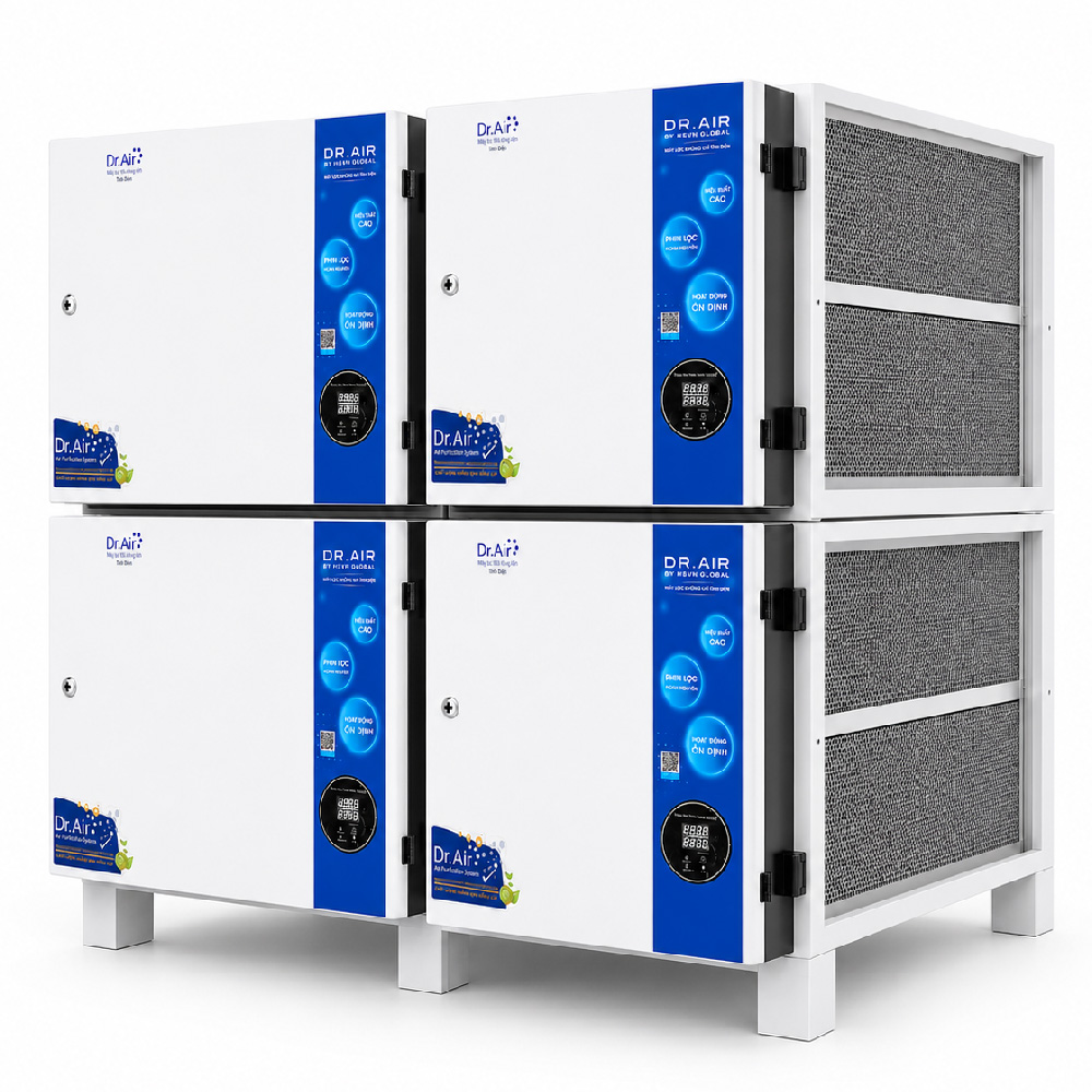 Máy lọc tĩnh điện xử lý khí thải Dr.Air Titan MAX-40000