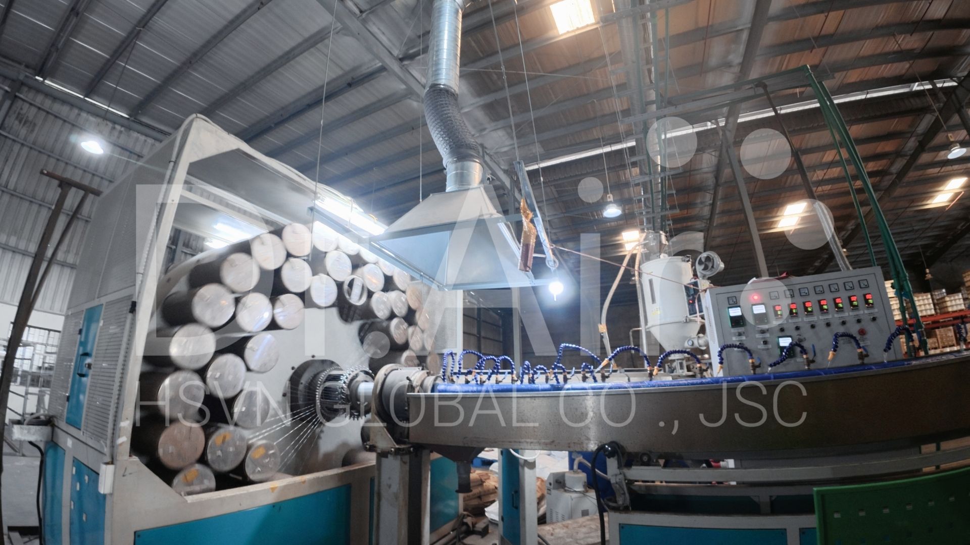 Bài toán xử lý khói trong quá trình nung nhựa