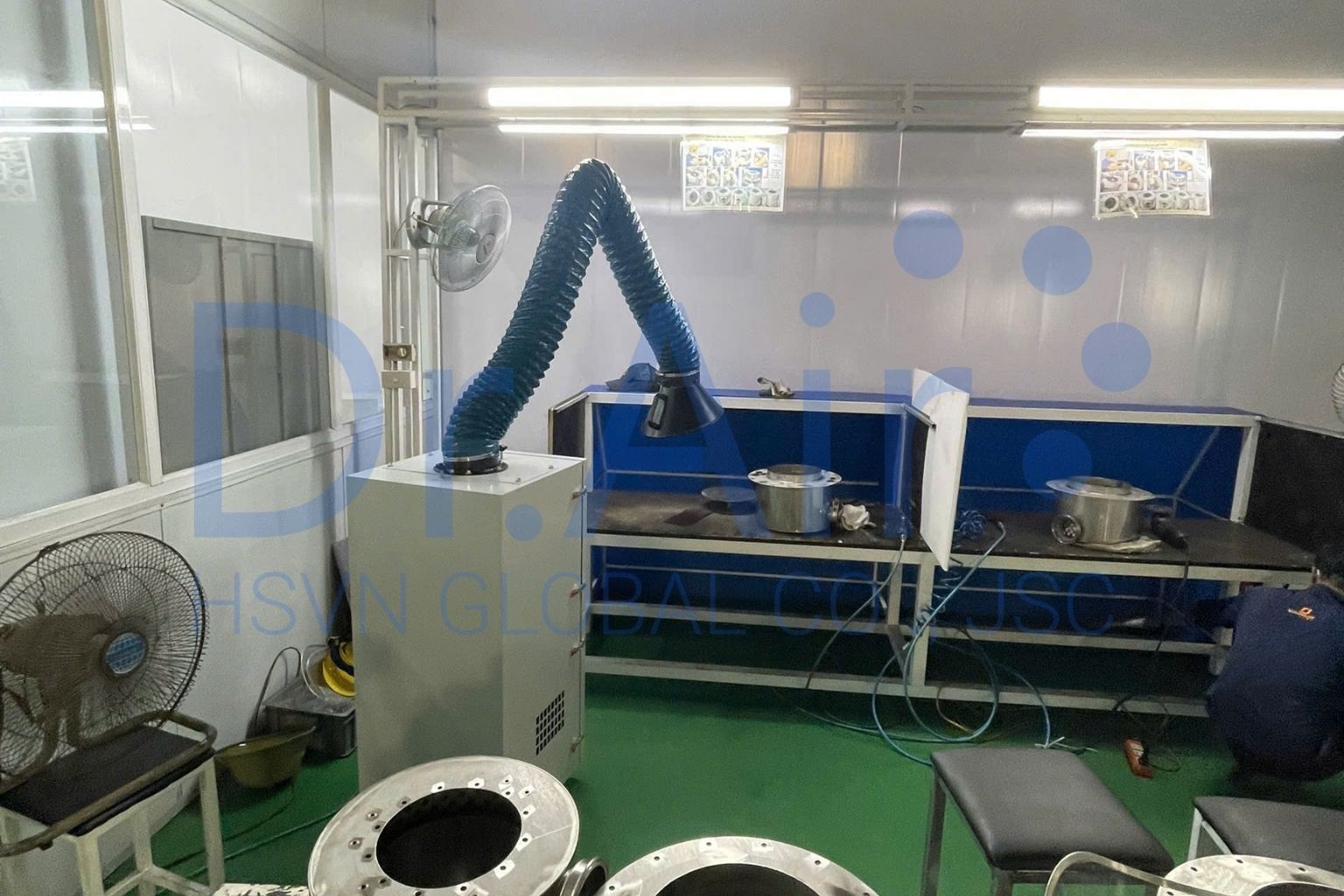 Dự án Dr.Air KH3600 tại Youngjin Vina Flex Việt Nam