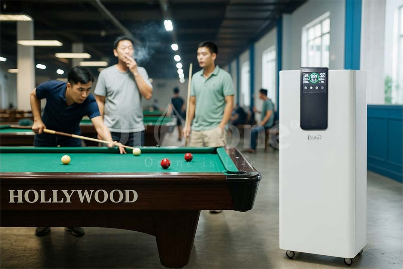 Dr.Air DF-150 ESP – lựa chọn cho quán Bi-a có lưu lượng xử lý lớn