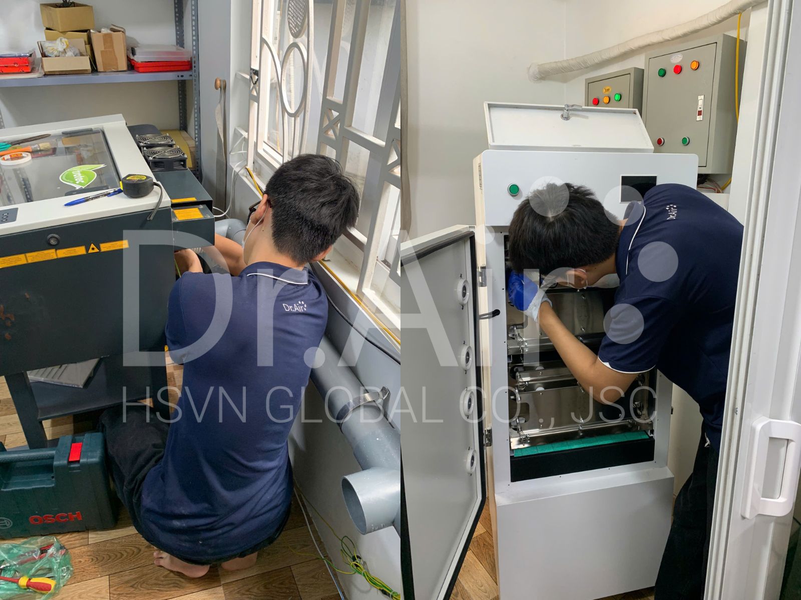 Dr.Air KHJ-200 – thiết bị được thiết kế theo nhu cầu thực tế