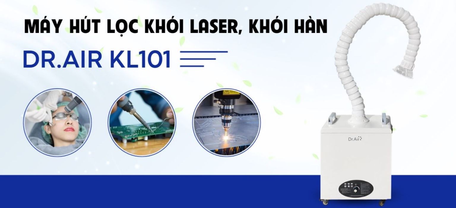 Ứng dụng của máy hút khói mùi laser