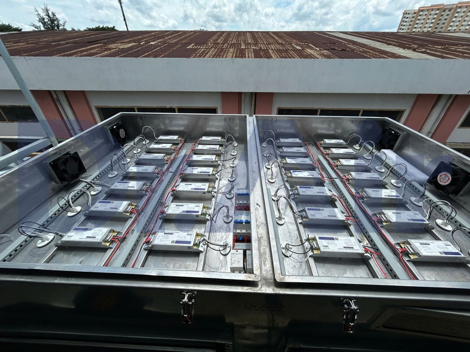 Dr.Air UV-10K: xử lý dòng khí 10.000 m³/h