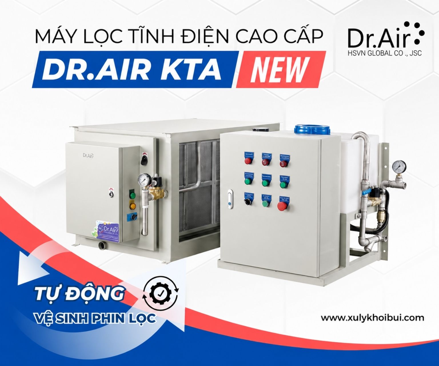 Máy lọc tĩnh điện Dr.Air KTA