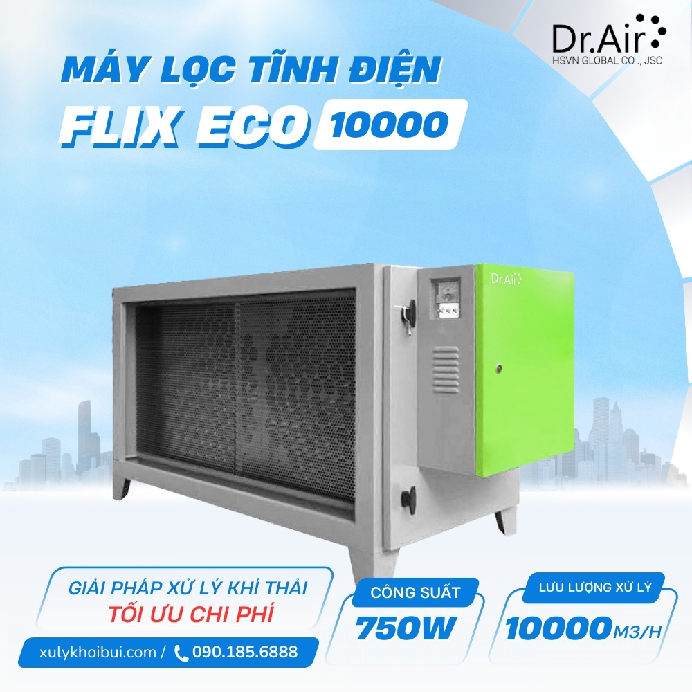 Máy lọc tĩnh điện công nghiệp Dr.Air FLIX ECO