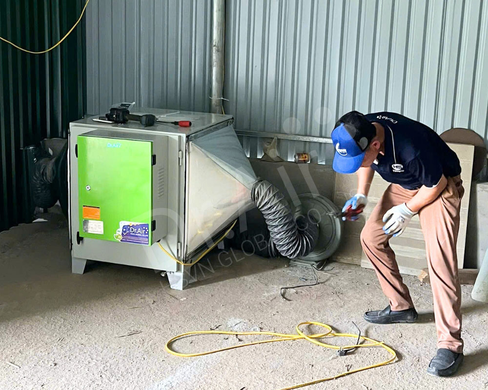 Máy lọc tĩnh điện mang lại hiệu quả cao trong xử lý khí thải chăn nuôi
